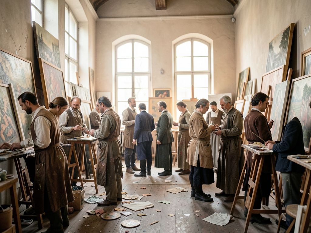 Gli atelier di Brera nell'Ottocento: quando il quartiere era il cuore della bohème milanese