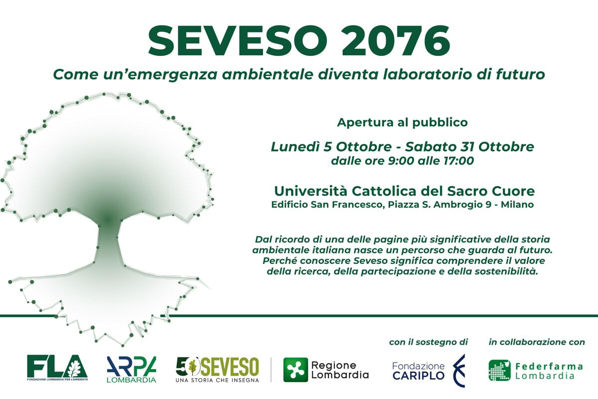 Seveso 2076, a Milano una mostra guarda ai prossimi 50 anni tra ambiente e innovazione