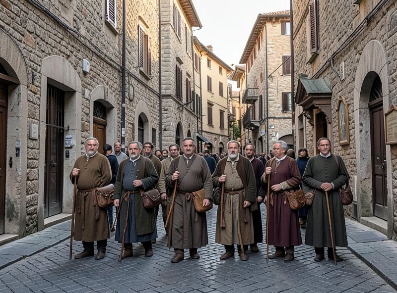 Corso di Porta Romana nel Seicento: la strada dei pellegrini diretti a Roma