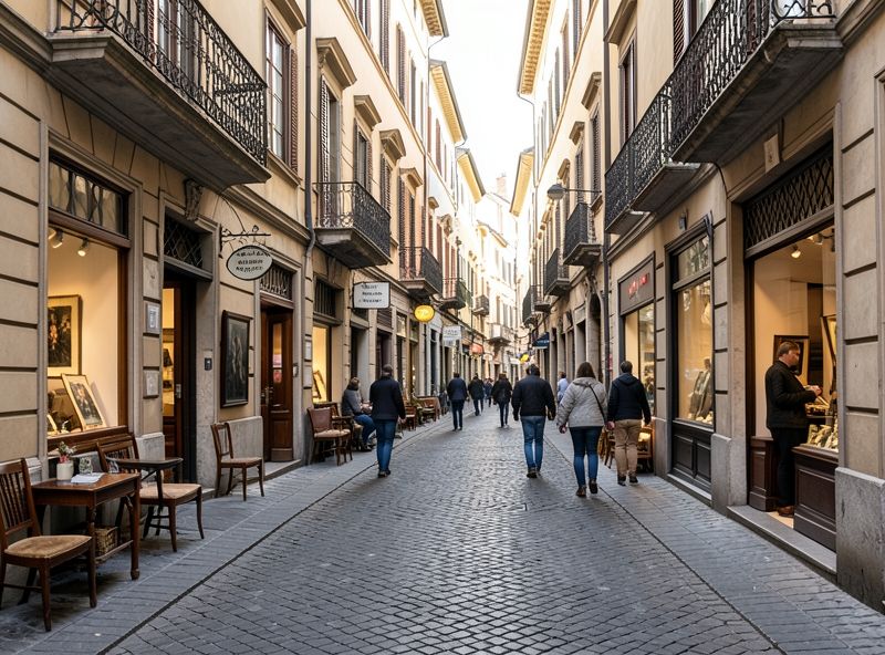 Via Fiori Chiari e i suoi antiquari: come un vicolo di Brera divenne mercato d'arte milanese