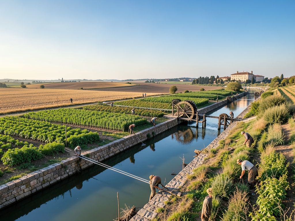 Come il Naviglio Martesana trasformò l'agricoltura lombarda nel Quattrocento